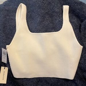 *Brand new* Sculpt Knit Babaton Top